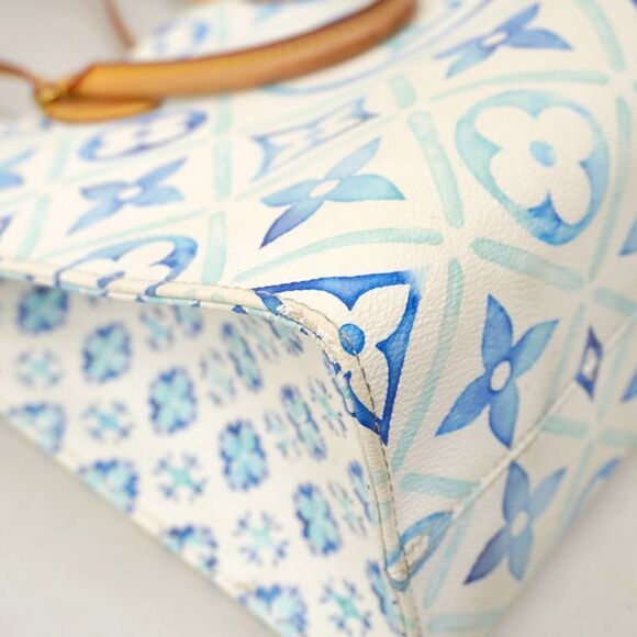 Louis Vuitton Tote Bag LV Visor Pool Onzago-mm M11262 Blue-2way Bag Ladies - Picture 9 of 10